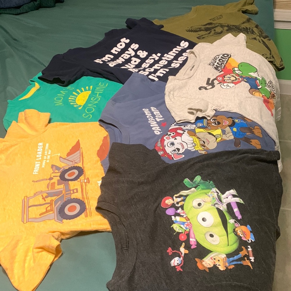 5T Shirt Bundle (7 shirts)